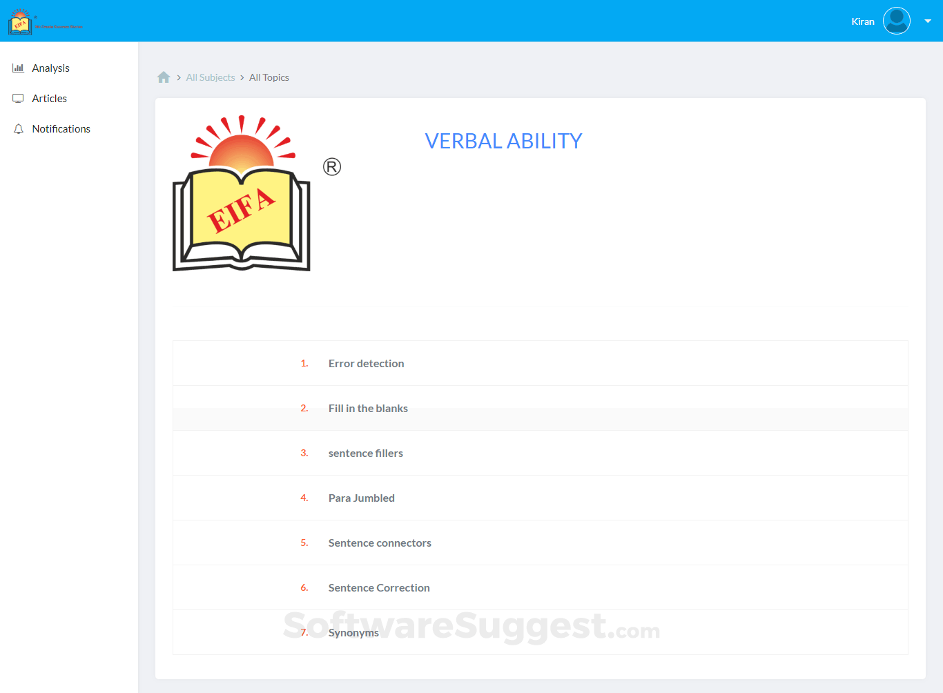Examwise Screenshot1